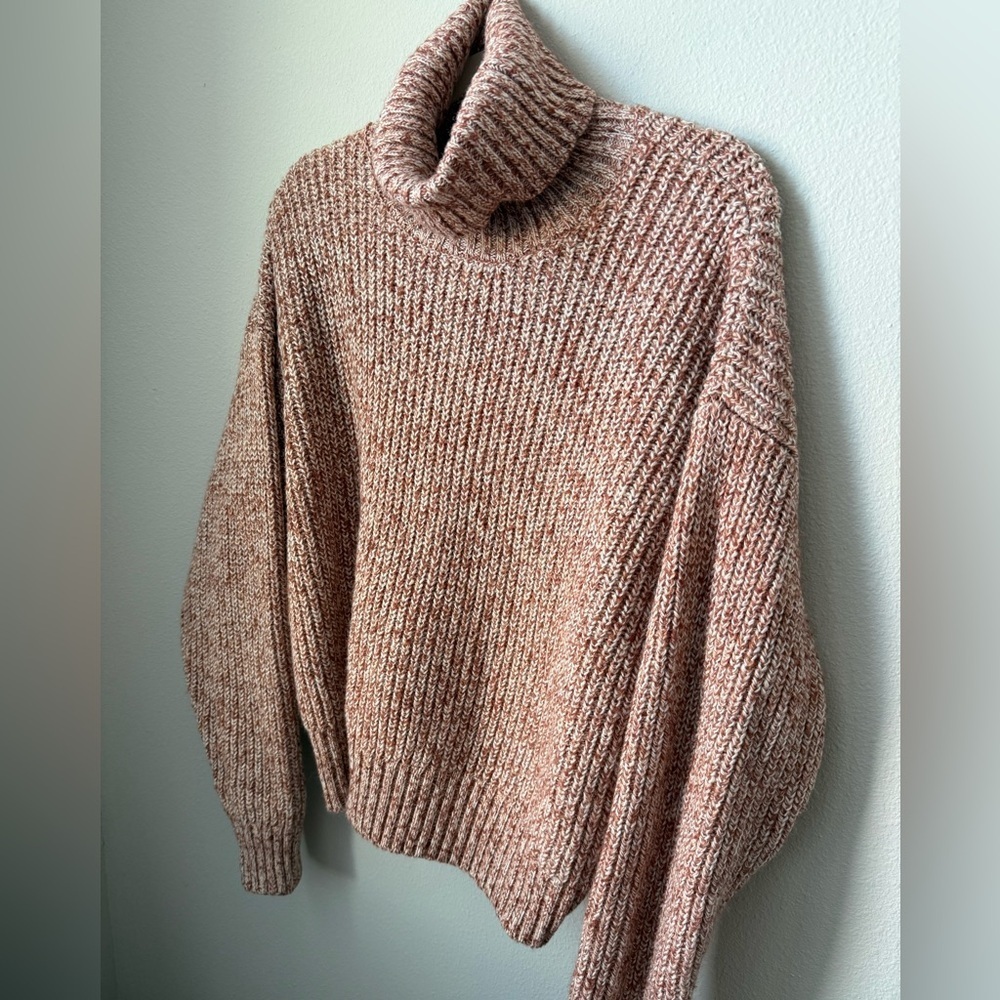 Future Collective Reese Blutstein Womens Cropped Turtleneck Sweater XL - Picture 3 of 5